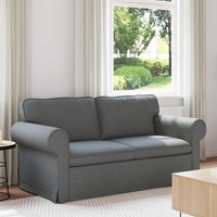 Sofa Dark Grey 175 x 82 x 80 cm Fabric