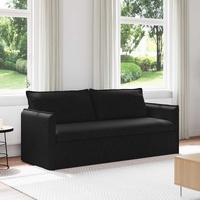 Sofa Black 196 x 82 x 85 cm Fabric