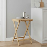 Kitchen Table Folding Manual Natural 40 x 30 x 53.5 cm Bamboo