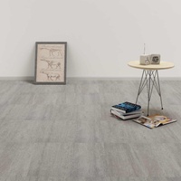 Flooring Planks 55 pcs Grey 5.11 m² PVC