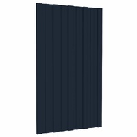 Roof Panel 36 pcs Anthracite 80 x 45 cm Galvanised steel