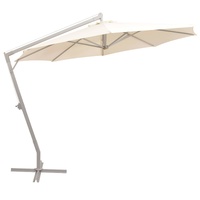 Outdoor Umbrellas Beige Polyester