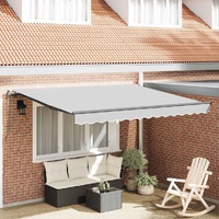 Awning Frame Manual Anthracite 3 x 2,5 m Aluminium