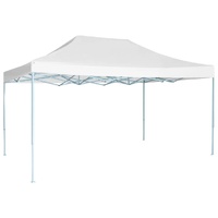 Professional Folding Party Tent 280x410x315 cm Steel White