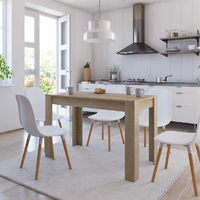 Dining Table Sonoma Oak 120x60x76 cm Engineered Wood