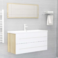 White and Sonoma Oak