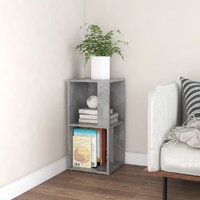 Corner Cabinet Concrete Grey 33x33x67 cm Engineered Wood
