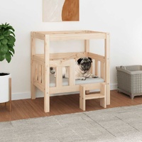 Dog Bed 65.5x50.5x70 cm Solid Wood Pine