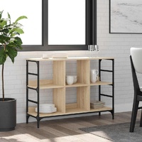 Sideboard Sonoma Oak 102x32x73.5 cm Engineered Wood