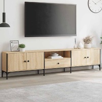 TV Cabinet with Drawer Sonoma Oak 200x25x44 cm Engineered Wood