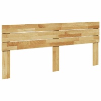 Headboard 180 cm Solid Wood Oak
