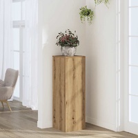 Plant Stand Artisan Oak 33x33x100 cm Engineered Wood