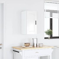 Kitchen Wall Cabinet "Porto" High Gloss White Engineered Wood