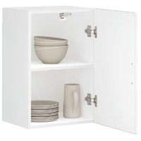 Kitchen Wall Cabinet "Porto" High Gloss White Engineered Wood