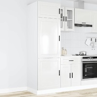 Kitchen Cupboard "Porto" High Gloss White Engineered Wood