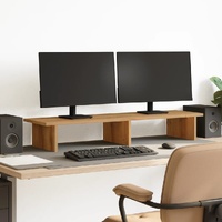 Monitor Stand Artisian Oak 100x27x15 cm Engineered Wood