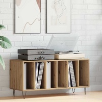 Record Cabinet Artisan oak 100 x 38 x 48 cm Engineered Wood