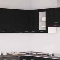 Hanging Cabinet Lyon Black Oak 57 x 57 x 60 cm Engineered Wood