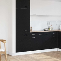 Hanging Cabinet Black Oak 30 x 46 x 81,5 cm Engineered Wood
