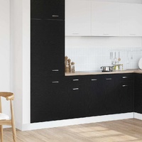 Hanging Cabinet Black Oak 40 x 46 x 81,5 cm Engineered Wood