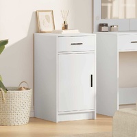 Sideboard with Drawer White 40 x 40.5 x 75 cm Engineered wood