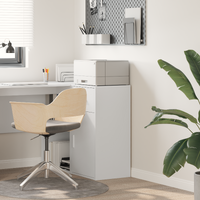 Sideboard with Drawer White 38 x 34 x 75 cm