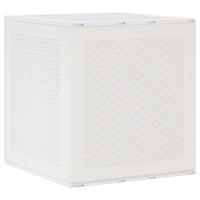 Storage Box with Storage White 55 x 53 x 57 cm Polypropylene