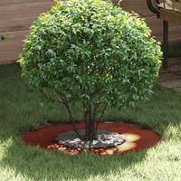 suitable for Flat Tree Ring Brown Ø30 / 60 cm Weathering Steel