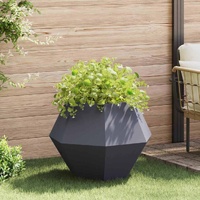 Planter Anthracite 75 x 75 x 60 cm Steel