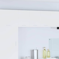 Hanging Cabinet with Door White 30 x 31 x 40 cm Engineered Wood