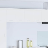 Hanging Cabinet with Door White 60 x 31 x 40 cm Engineered Wood