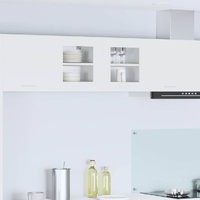 Hanging Cabinet with Door White 40 x 31 x 40 cm Engineered Wood