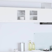 Hanging Cabinet with Door White 80 x 31 x 40 cm Engineered Wood