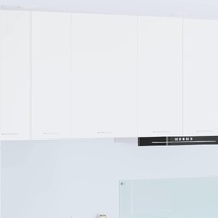 Hanging Cabinet with Door White 50 x 31 x 80 cm Engineered Wood