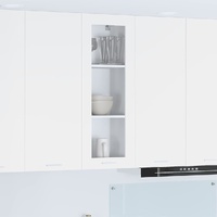 Hanging Cabinet White 40 x 31 x 100 cm Engineered Wood