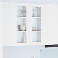 Hanging Cabinet White 80 x 31 x 100 cm Engineered Wood