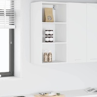 Hanging Cabinet White 40 x 29,5 x 80 cm Engineered Wood