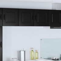 Dishwasher Panel Kalmar Black 80 x 31 x 40 cm Engineered Wood