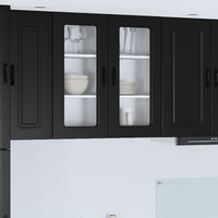 Dishwasher Panel Kalmar 2 pcs Black 40 x 31 x 80 cm