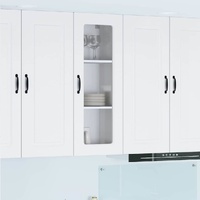 Dishwasher Panel Kalmar White 40 x 31 x 100 cm Engineered Wood