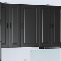 Dishwasher Panel Kalmar Black 50 x 31 x 100 cm Engineered Wood