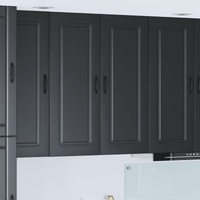 Dishwasher Panel Kalmar Black 80 x 31 x 100 cm Engineered Wood
