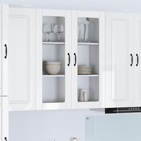 Dishwasher Panel Kalmar High Gloss White 80 x 31 x 100 cm