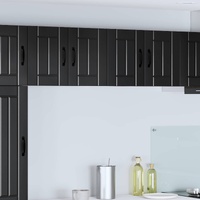 Wall Cabinet LUCCA 2 pcs Black 60 x 31 x 40 cm Engineered Wood