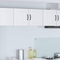 Wall Cabinet LUCCA White 80 x 31 x 40 cm Engineered Wood