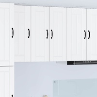 Wall Cabinet LUCCA White 30 x 31 x 80 cm Engineered Wood
