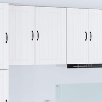 Wall Cabinet LUCCA White 50 x 31 x 80 cm Engineered Wood