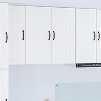 Wall Cabinet LUCCA White 80 x 31 x 80 cm Engineered Wood