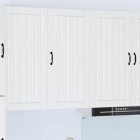 Wall Cabinet LUCCA White 50 x 31 x 100 cm Engineered Wood