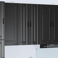 Wall Cabinet LUCCA Black 60 x 31 x 100 cm Engineered Wood